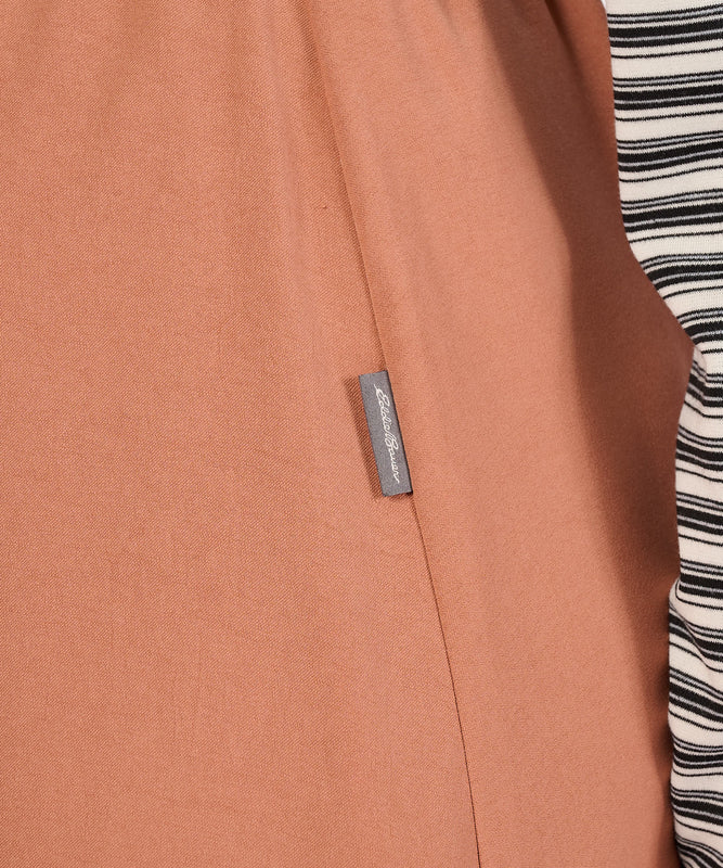 バックサテンユーティリティフレアスカート/BACK SATIN UTILITY FLARE SKIRT