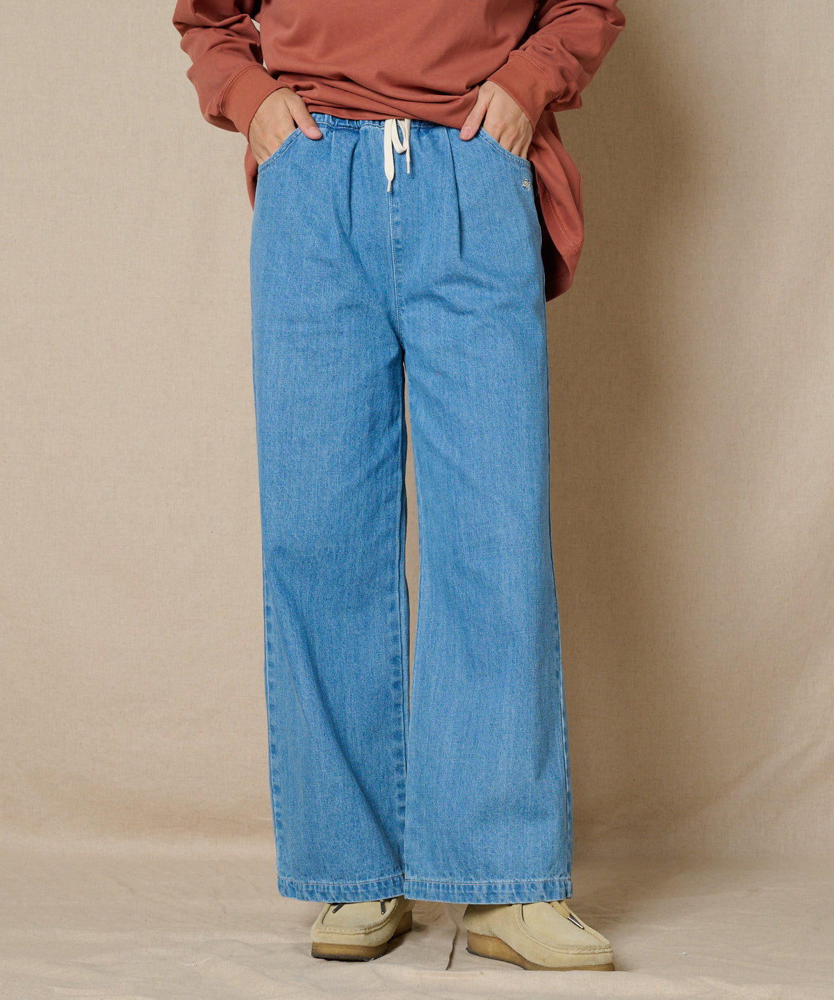 【通常配送】キャンプデニムイージーパンツ/CAMP DENIM EASY PANTS