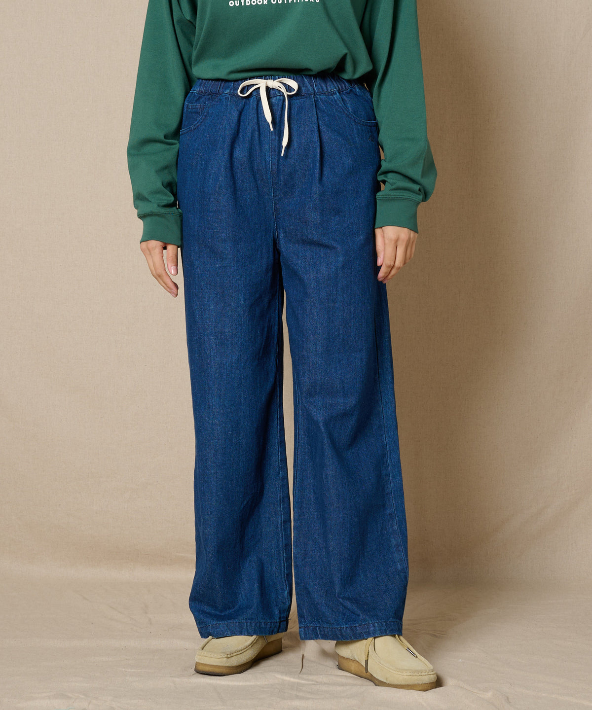 【通常配送】キャンプデニムイージーパンツ/CAMP DENIM EASY PANTS
