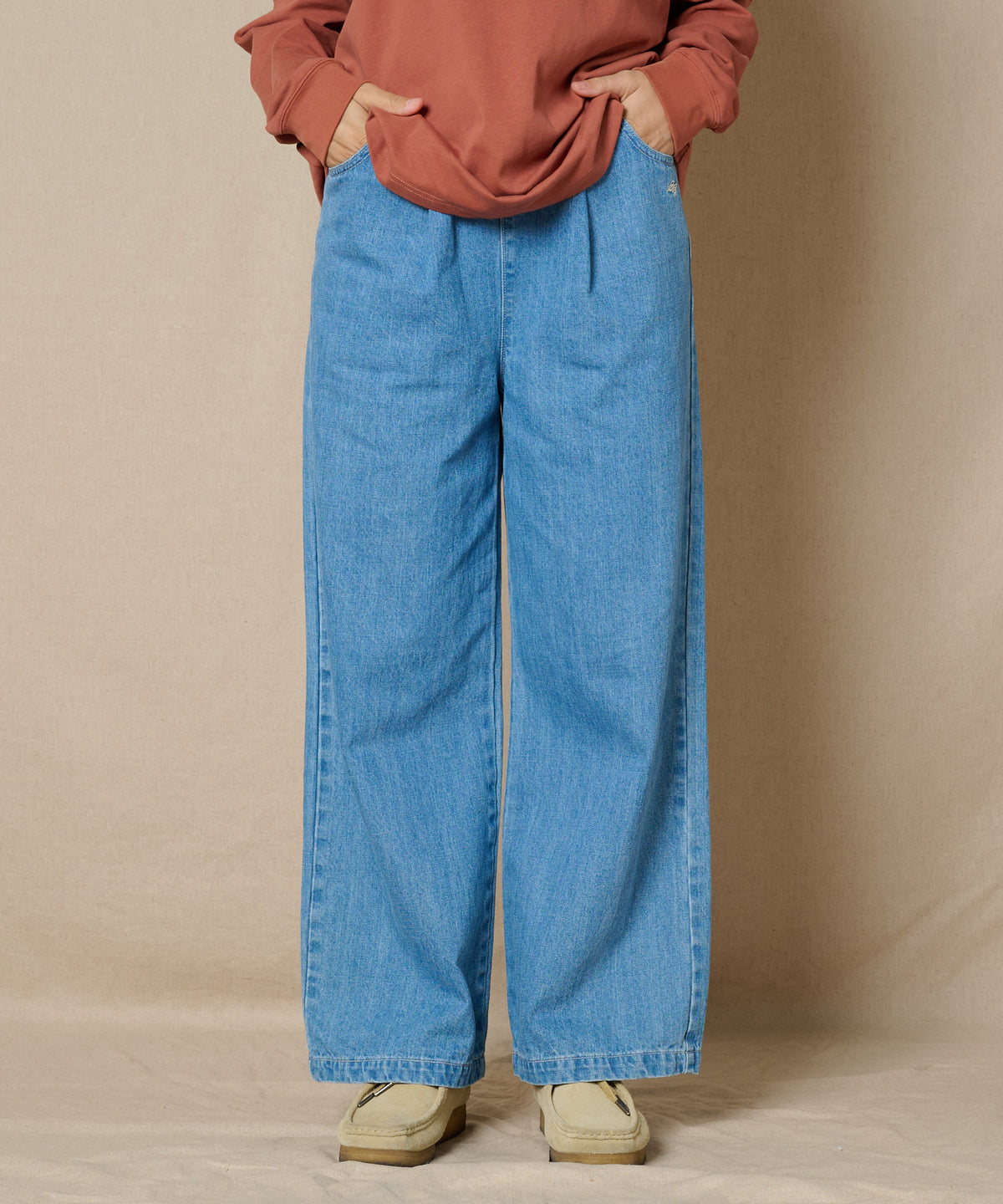 【通常配送】キャンプデニムイージーパンツ/CAMP DENIM EASY PANTS