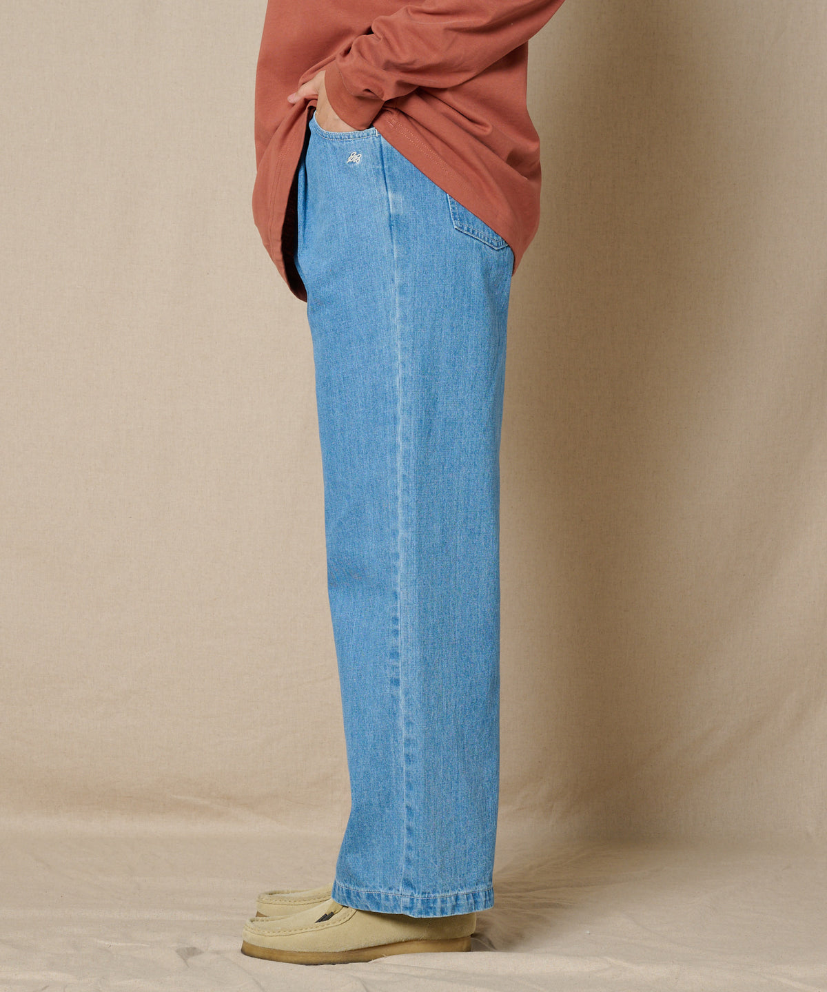 【通常配送】キャンプデニムイージーパンツ/CAMP DENIM EASY PANTS
