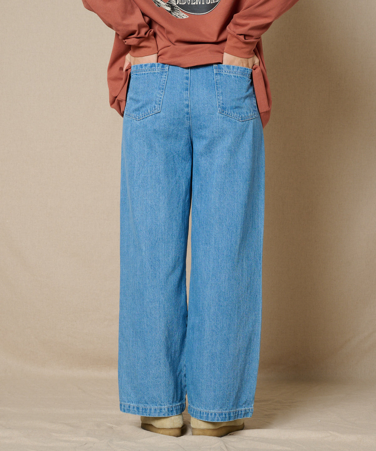 【通常配送】キャンプデニムイージーパンツ/CAMP DENIM EASY PANTS