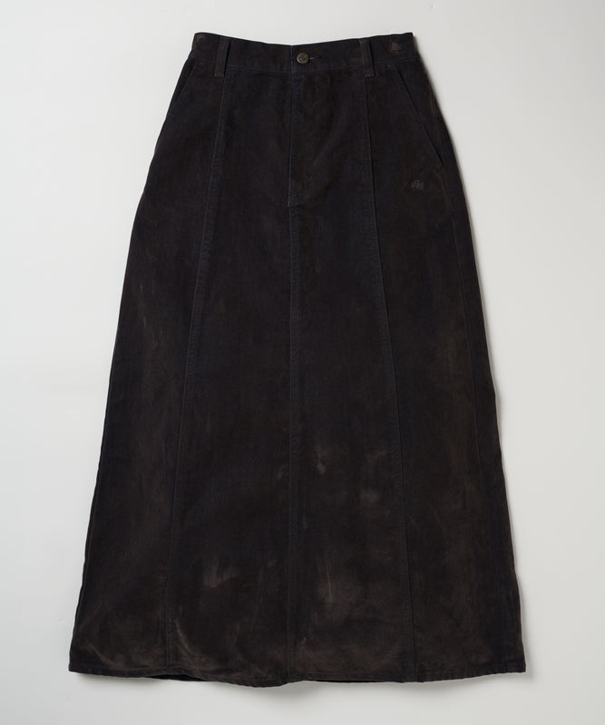 【通常配送】ブラッシュドデニムスカート/BRUSHED DENIM SKIRT