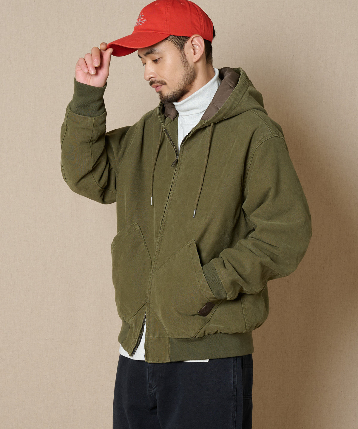 キルテッドフィールドパーカー/QUILTED FIELD PARKA