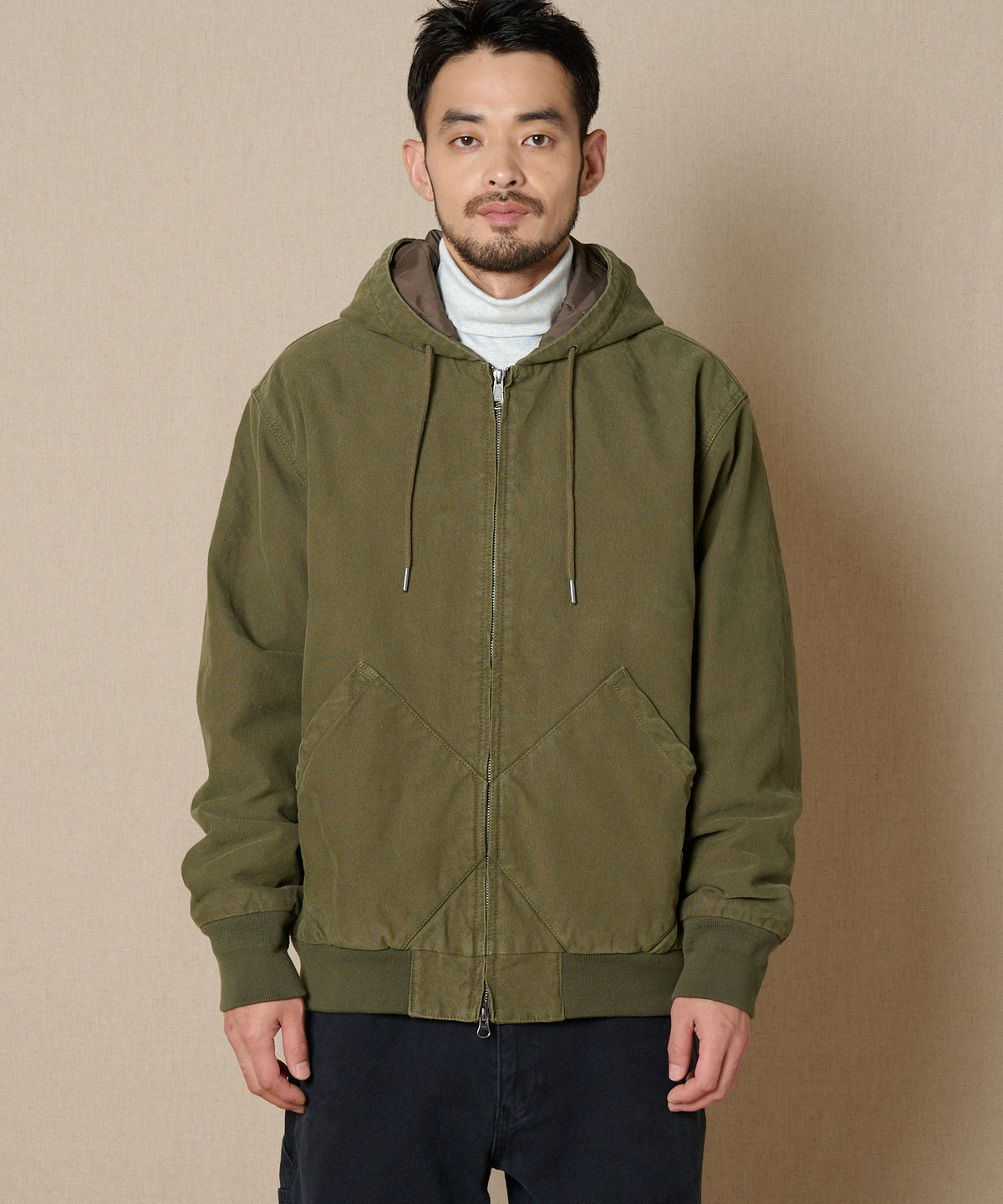 キルテッドフィールドパーカー/QUILTED FIELD PARKA