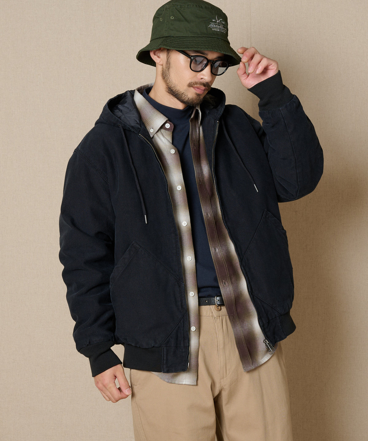 キルテッドフィールドパーカー/QUILTED FIELD PARKA