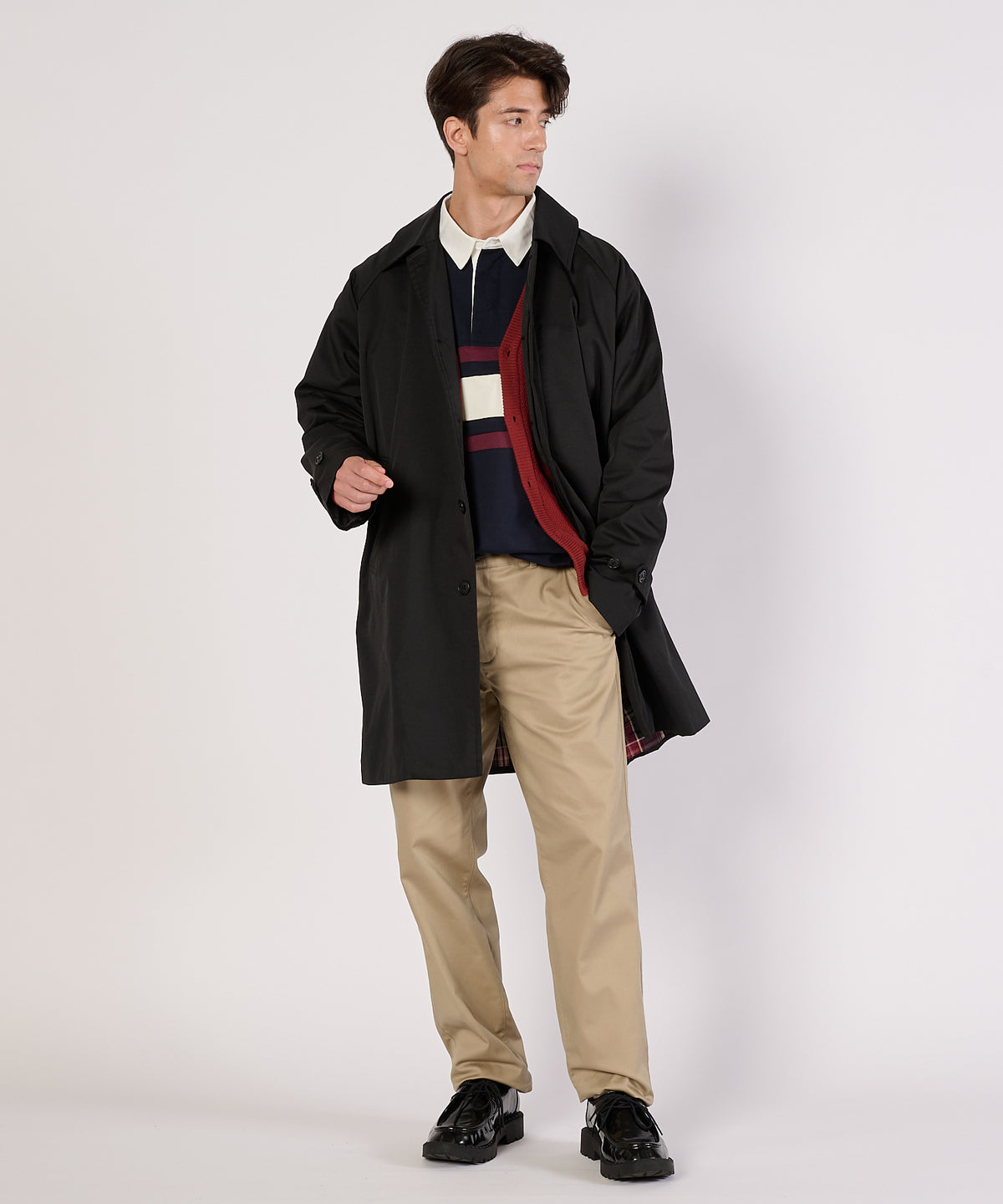 【通常配送】ステンカラーコート/SOUTIEN COLLAR COAT