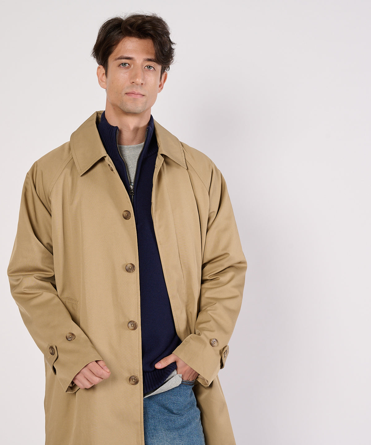 【通常配送】ステンカラーコート/SOUTIEN COLLAR COAT