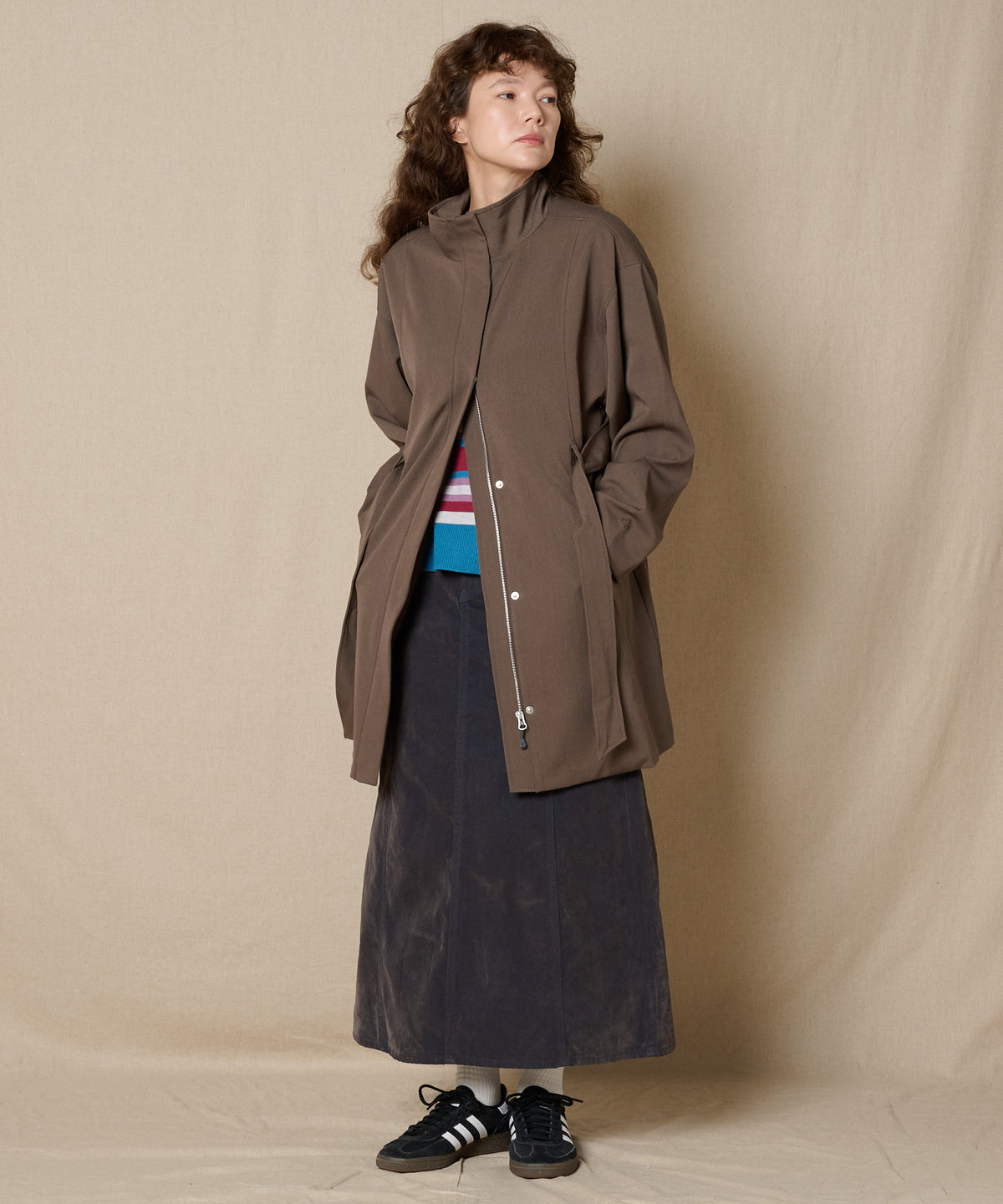 【通常配送】スタンドカラークリーンジャケット/STAND COLLAR CLEAN JACKET
