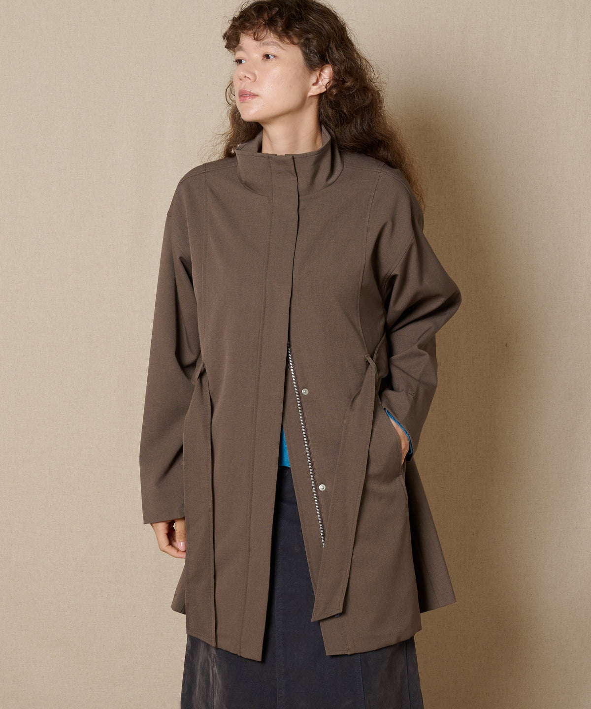 【通常配送】スタンドカラークリーンジャケット/STAND COLLAR CLEAN JACKET
