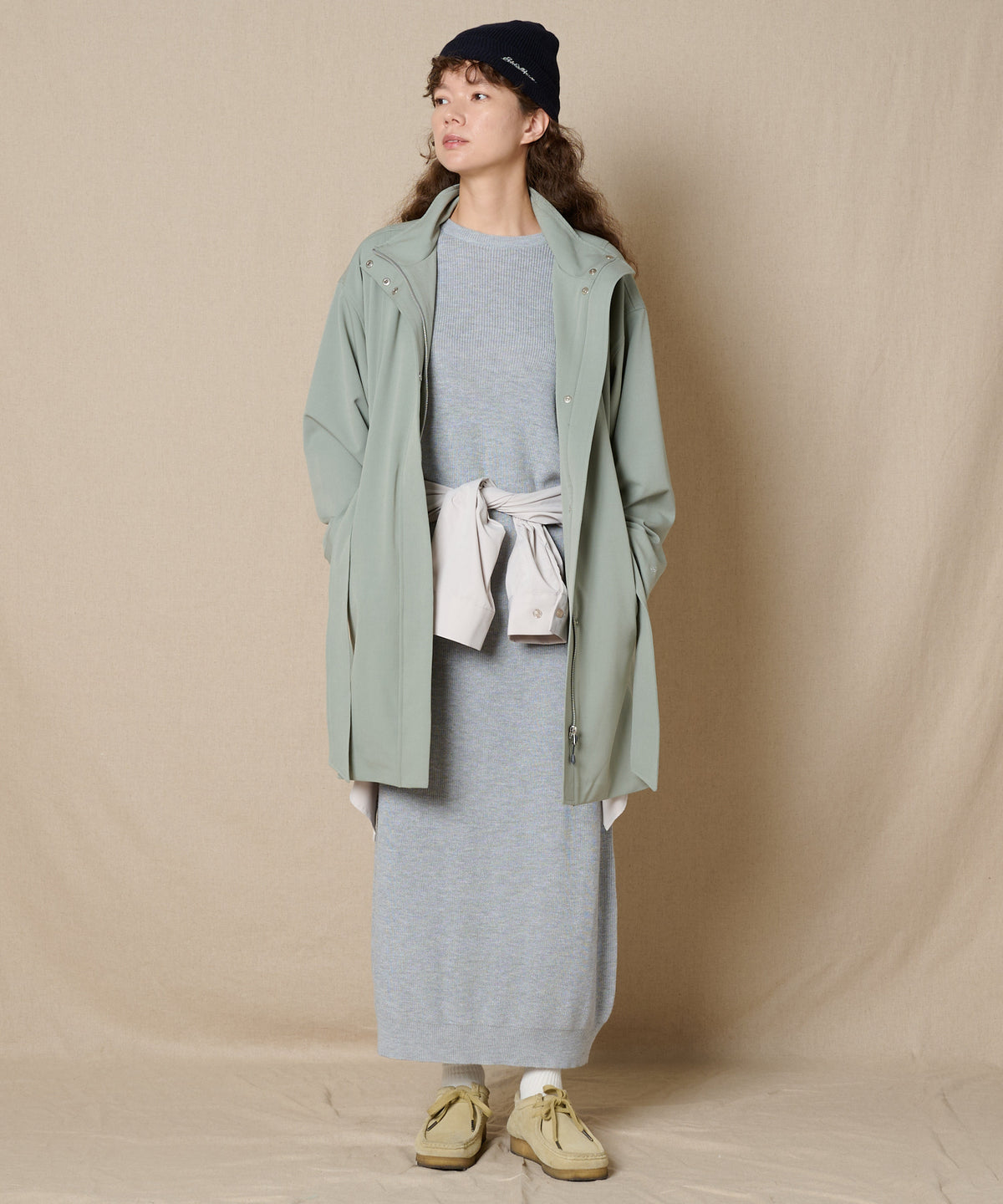 【通常配送】スタンドカラークリーンジャケット/STAND COLLAR CLEAN JACKET