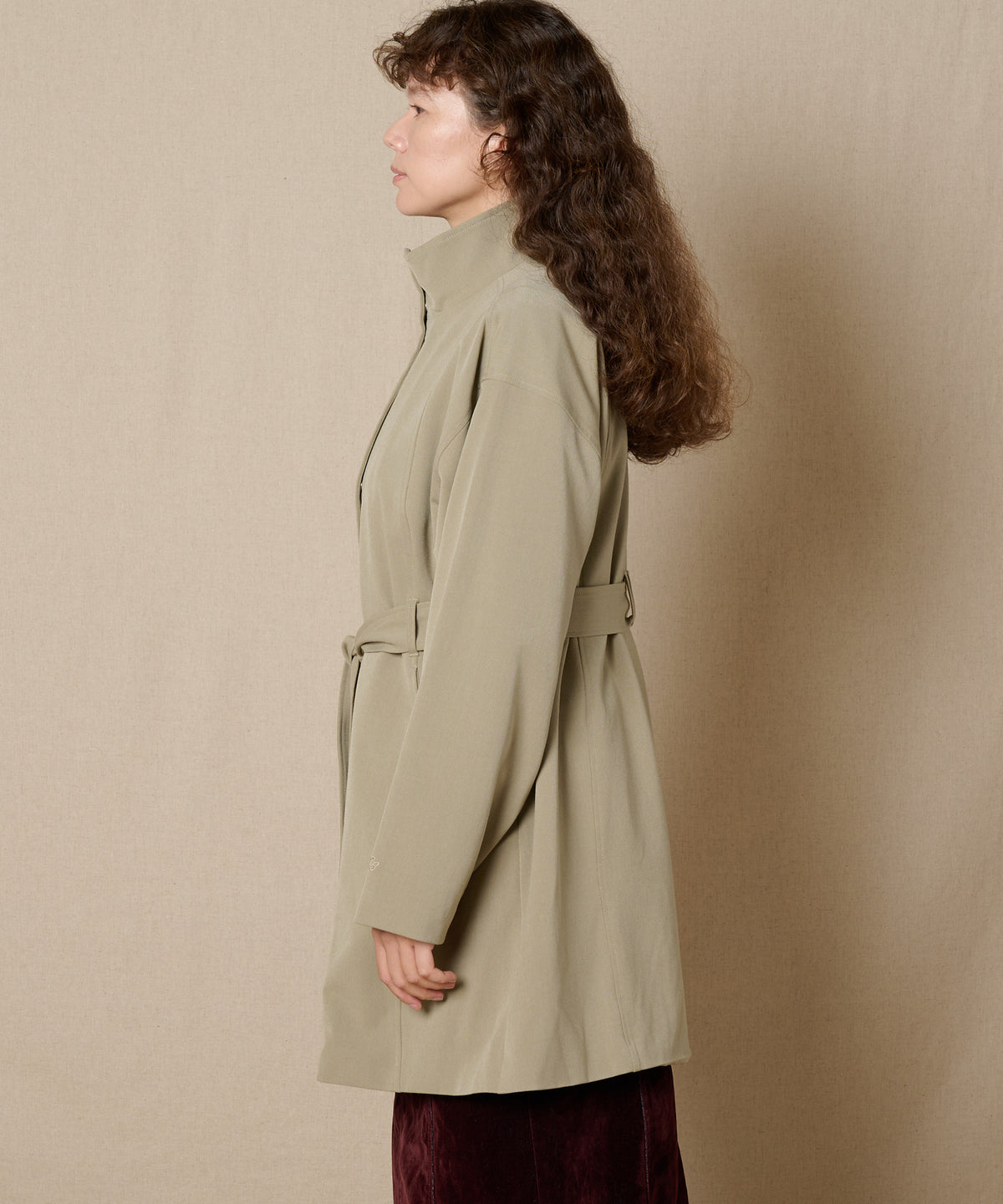 【通常配送】スタンドカラークリーンジャケット/STAND COLLAR CLEAN JACKET