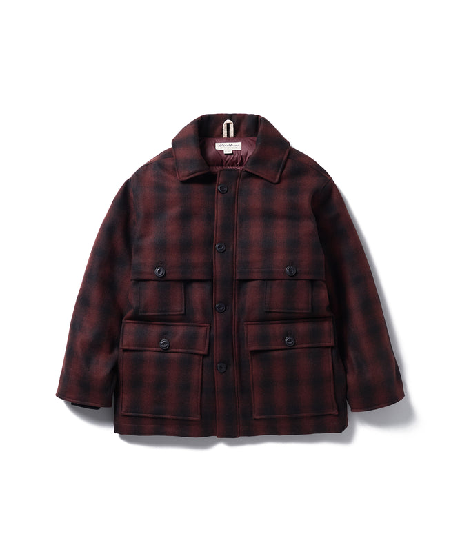 【予約】ウール マッキーノ/WOOL MACKINAW