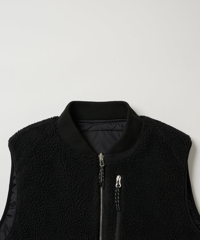 EB×TAION リバーシブルダウンボアベスト/EB×TAION REVERSIBLE DOWN BOA VEST