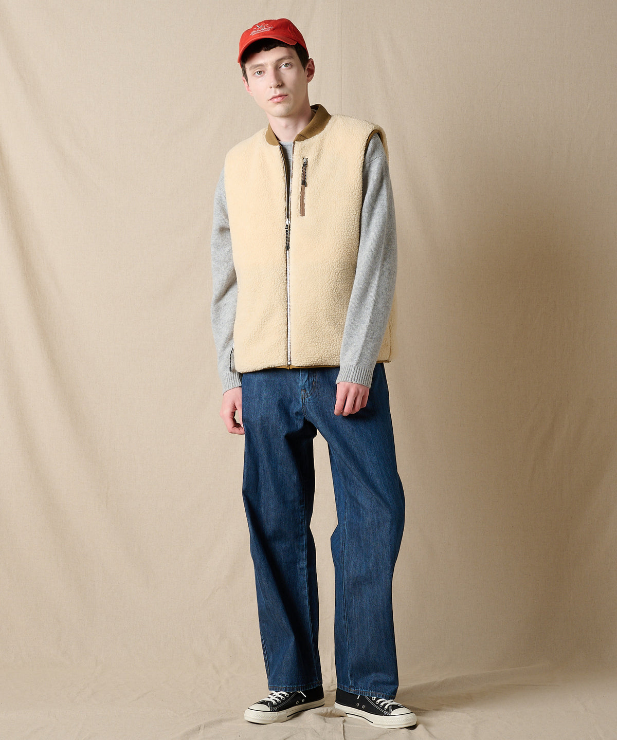EB×TAION リバーシブルダウンボアベスト/EB×TAION REVERSIBLE DOWN BOA VEST