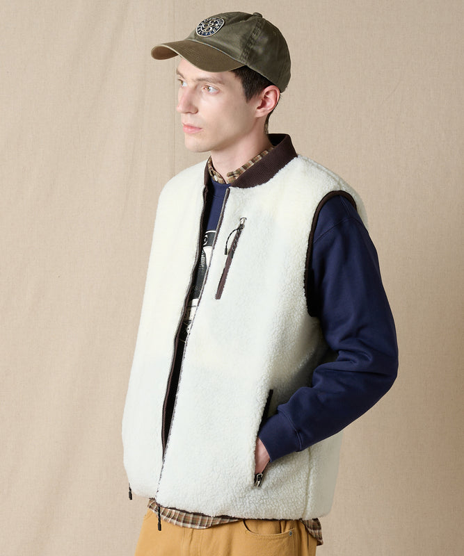 EB×TAION リバーシブルダウンボアベスト/EB×TAION REVERSIBLE DOWN BOA VEST