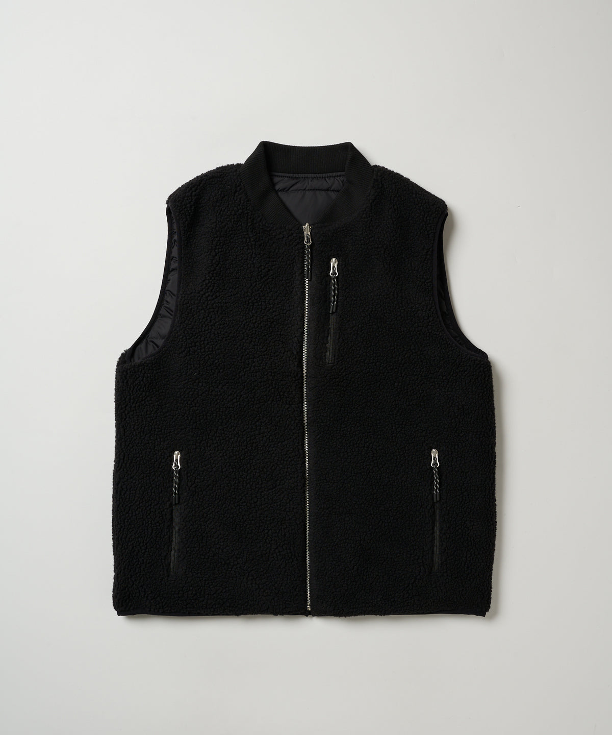 EB×TAION リバーシブルダウンボアベスト/EB×TAION REVERSIBLE DOWN BOA VEST