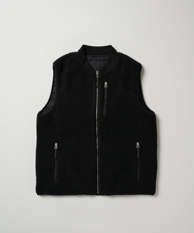 EB×TAION リバーシブルダウンボアベスト/EB×TAION REVERSIBLE DOWN BOA VEST