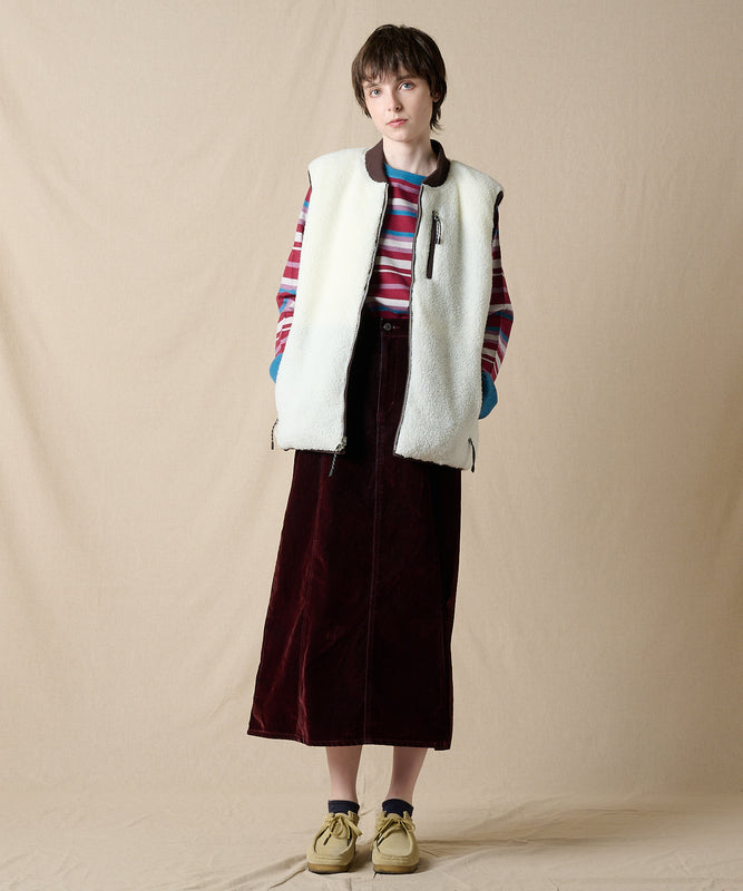 EB×TAION リバーシブルダウンボアベスト/EB×TAION REVERSIBLE DOWN BOA VEST