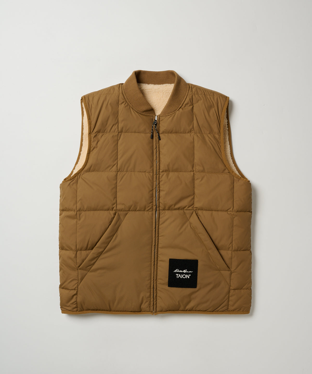 EB×TAION リバーシブルダウンボアベスト/EB×TAION REVERSIBLE DOWN BOA VEST