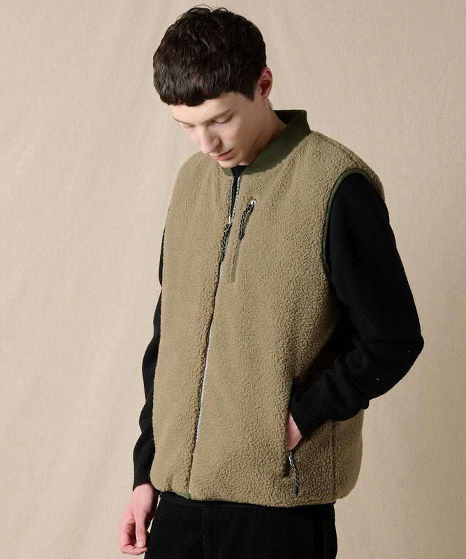 EB×TAION リバーシブルダウンボアベスト/EB×TAION REVERSIBLE DOWN BOA VEST