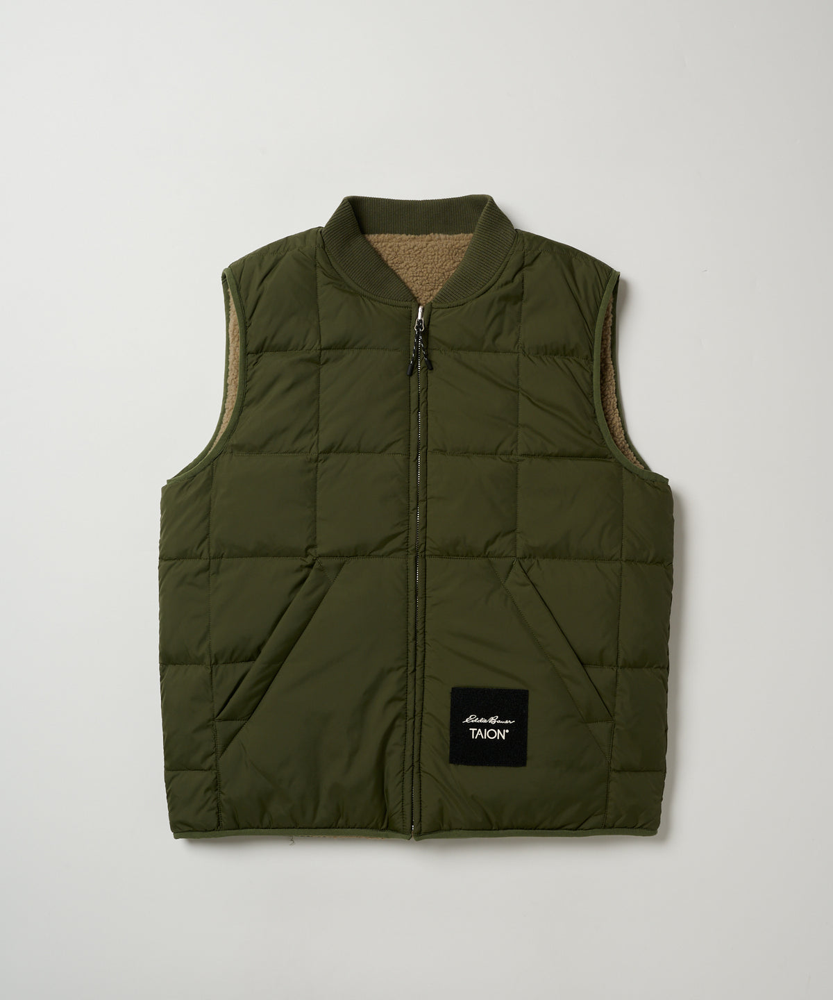 EB×TAION リバーシブルダウンボアベスト/EB×TAION REVERSIBLE DOWN BOA VEST