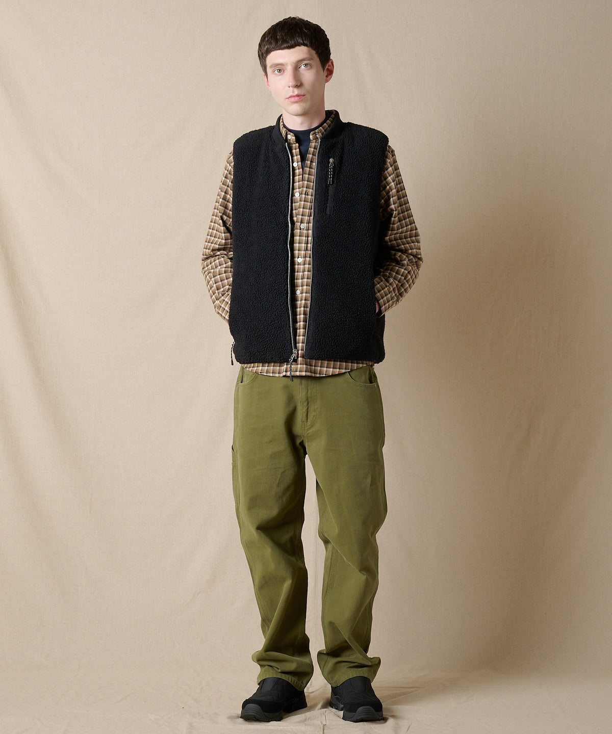EB×TAION リバーシブルダウンボアベスト/EB×TAION REVERSIBLE DOWN BOA VEST