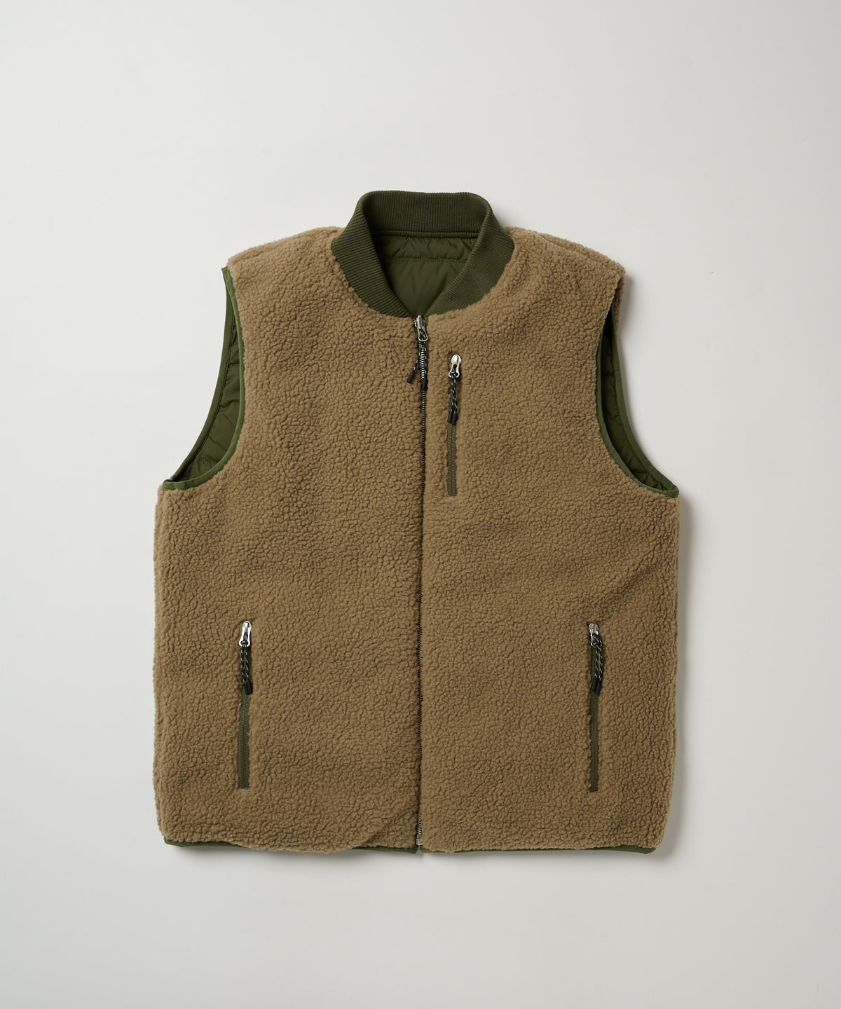 EB×TAION リバーシブルダウンボアベスト/EB×TAION REVERSIBLE DOWN BOA VEST
