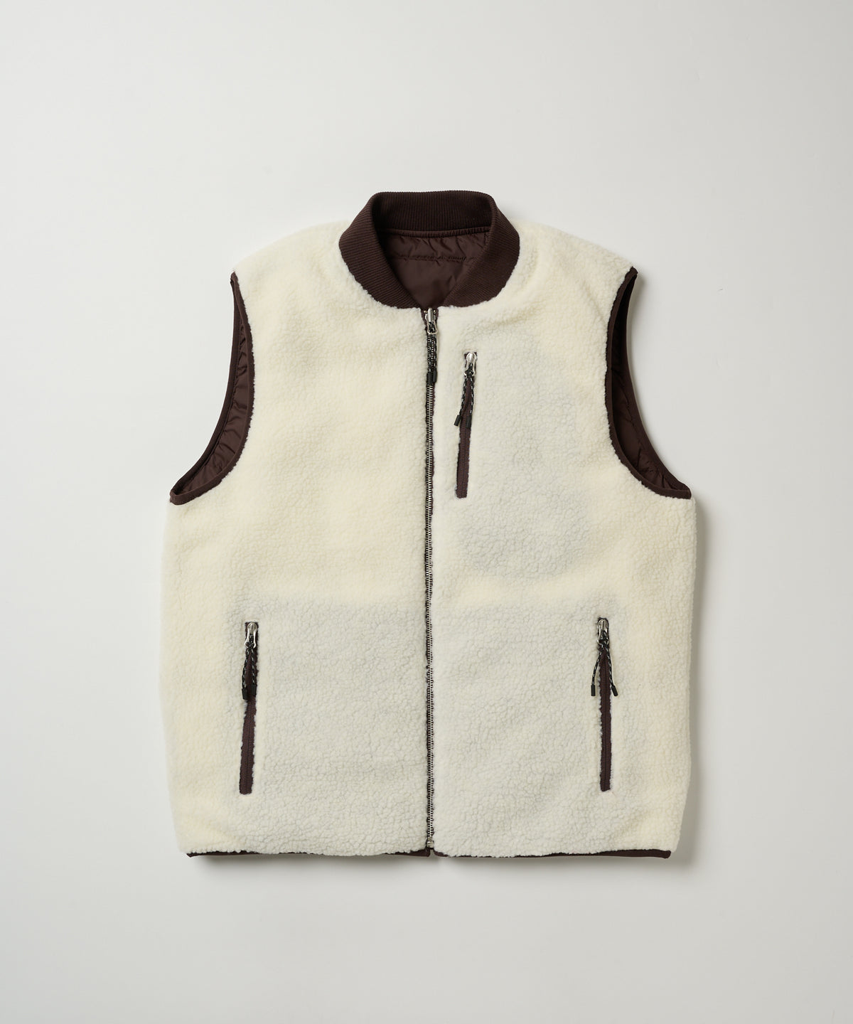 EB×TAION リバーシブルダウンボアベスト/EB×TAION REVERSIBLE DOWN BOA VEST