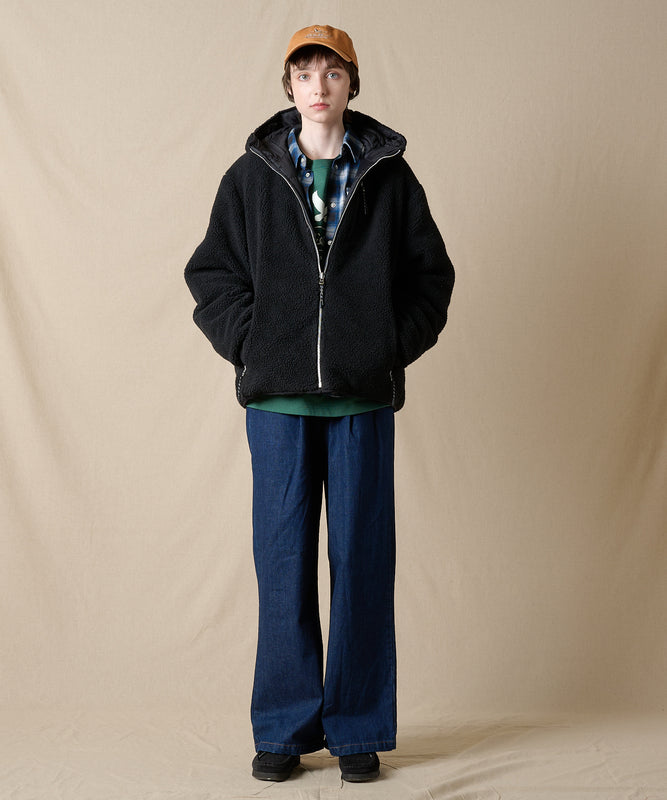 EB×TAION リバーシブルダウンボアパーカー/EB×TAION REVERSIBLE DOWN BOA PARKA