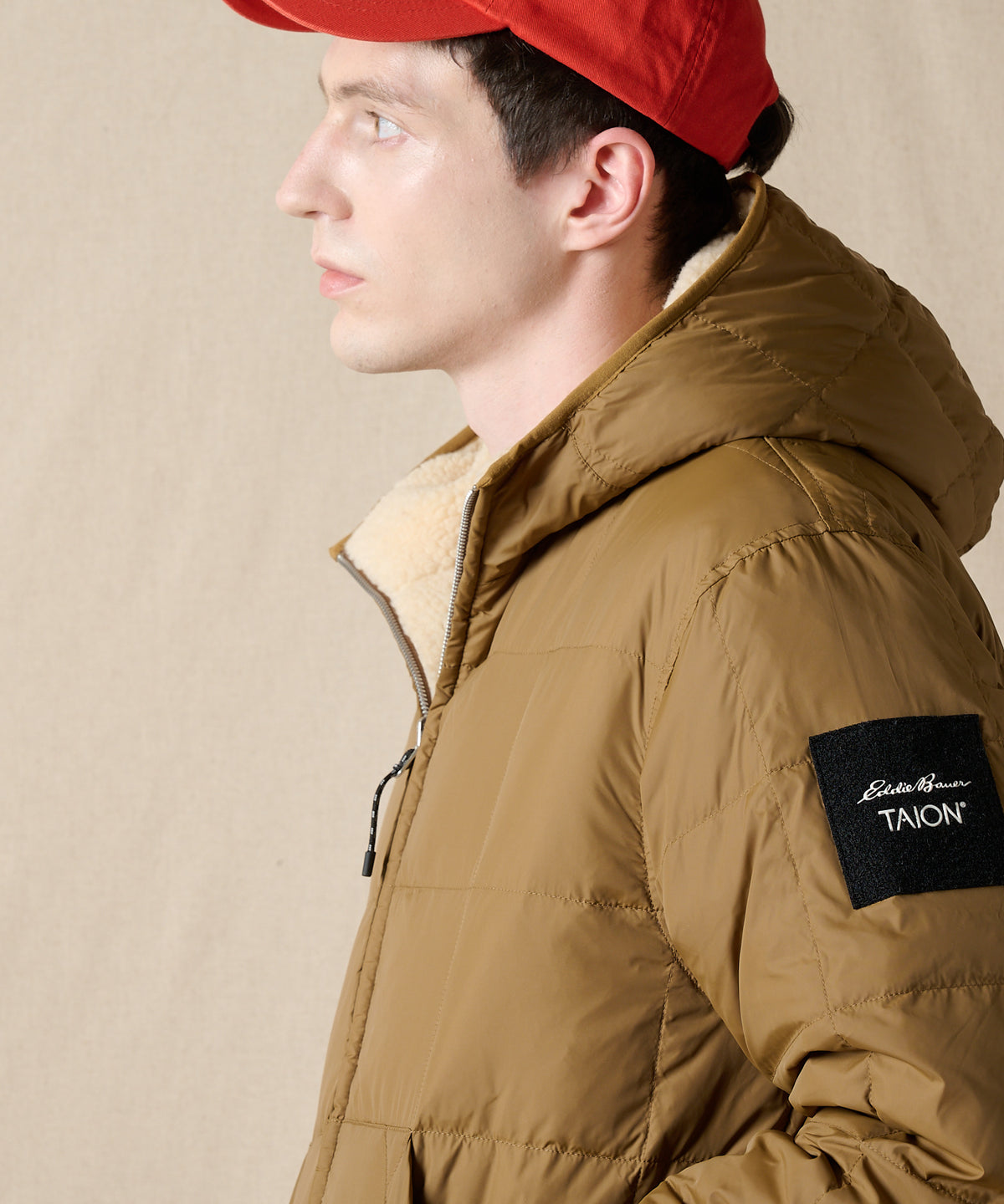 EB×TAION リバーシブルダウンボアパーカー/EB×TAION REVERSIBLE DOWN BOA PARKA
