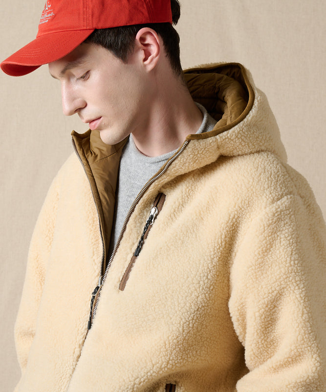 EB×TAION リバーシブルダウンボアパーカー/EB×TAION REVERSIBLE DOWN BOA PARKA