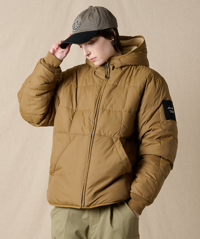 EB×TAION リバーシブルダウンボアパーカー/EB×TAION REVERSIBLE DOWN BOA PARKA