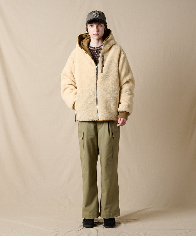 EB×TAION リバーシブルダウンボアパーカー/EB×TAION REVERSIBLE DOWN BOA PARKA