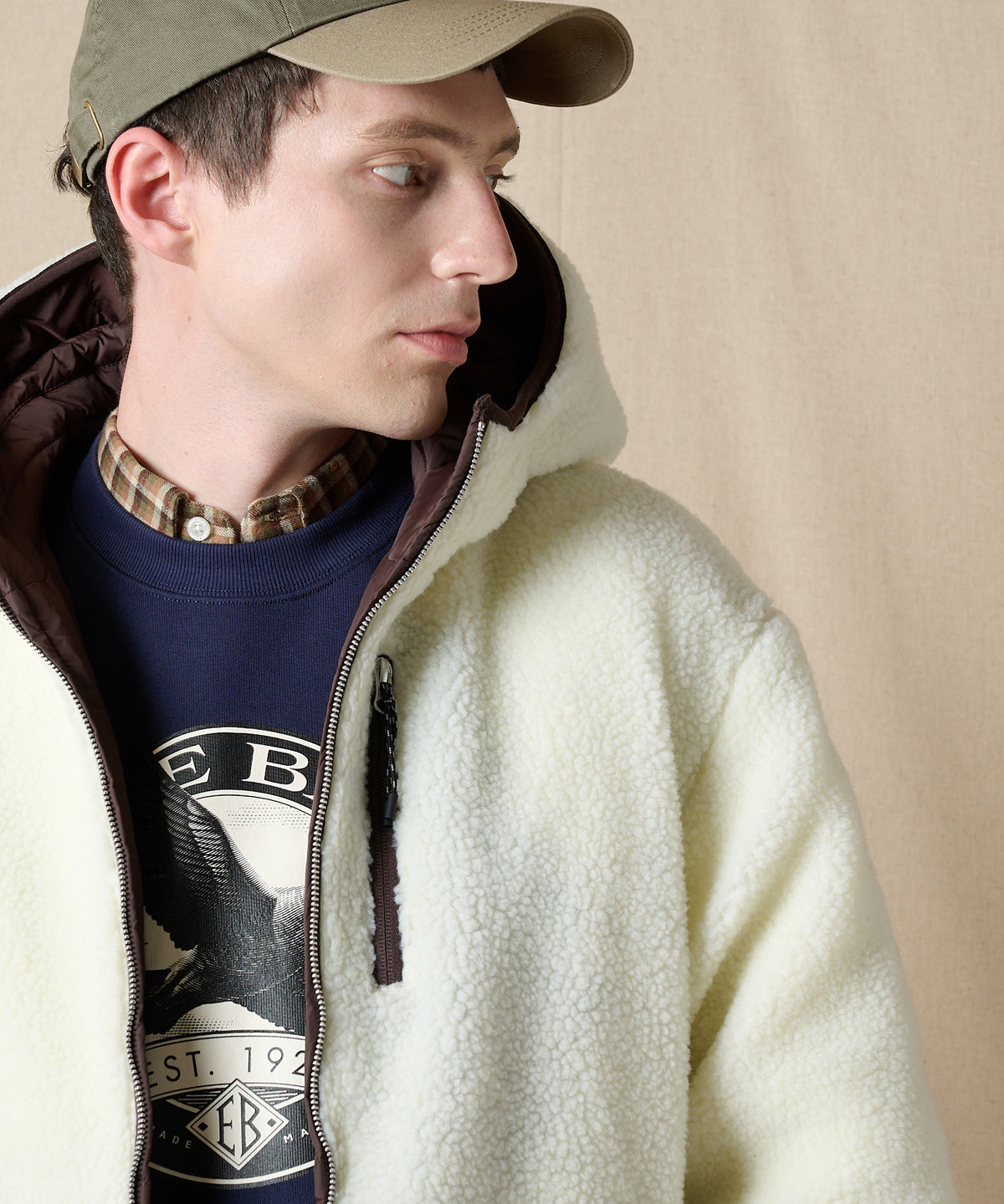 EB×TAION リバーシブルダウンボアパーカー/EB×TAION REVERSIBLE DOWN BOA PARKA