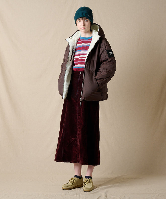 EB×TAION リバーシブルダウンボアパーカー/EB×TAION REVERSIBLE DOWN BOA PARKA