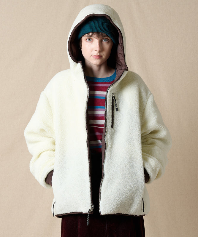 EB×TAION リバーシブルダウンボアパーカー/EB×TAION REVERSIBLE DOWN BOA PARKA