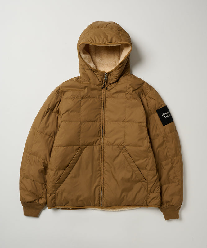 EB×TAION リバーシブルダウンボアパーカー/EB×TAION REVERSIBLE DOWN BOA PARKA