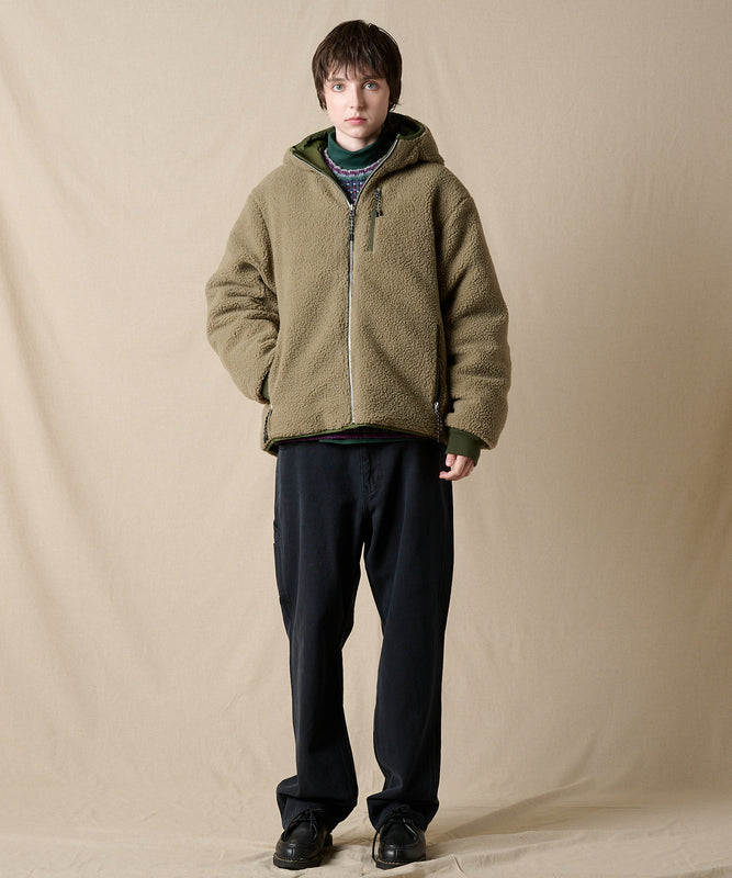 EB×TAION リバーシブルダウンボアパーカー/EB×TAION REVERSIBLE DOWN BOA PARKA