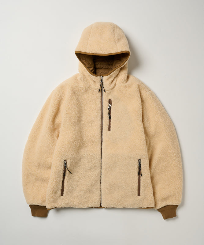 EB×TAION リバーシブルダウンボアパーカー/EB×TAION REVERSIBLE DOWN BOA PARKA
