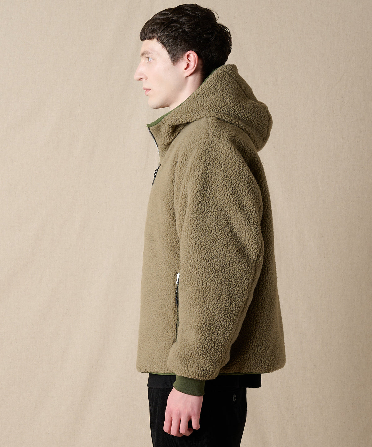 EB×TAION リバーシブルダウンボアパーカー/EB×TAION REVERSIBLE DOWN BOA PARKA