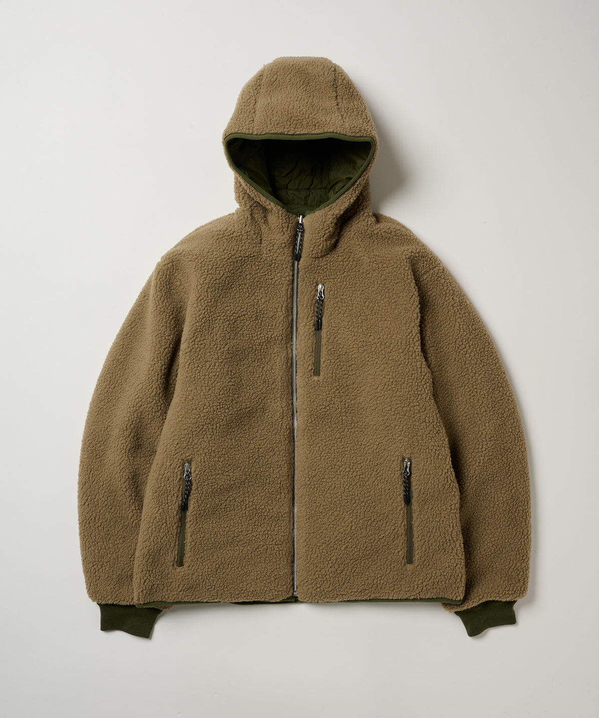 EB×TAION リバーシブルダウンボアパーカー/EB×TAION REVERSIBLE DOWN BOA PARKA