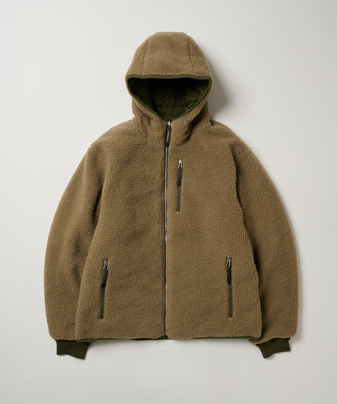 EB×TAION リバーシブルダウンボアパーカー/EB×TAION REVERSIBLE DOWN BOA PARKA