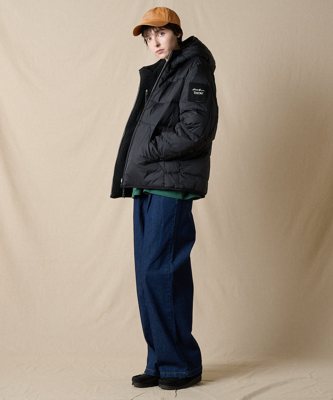 EB×TAION リバーシブルダウンボアパーカー/EB×TAION REVERSIBLE DOWN BOA PARKA