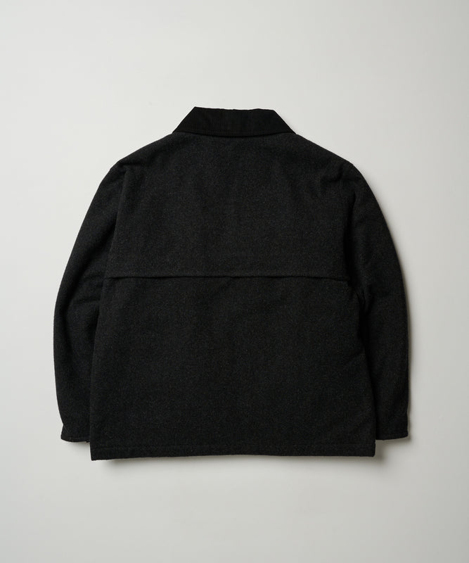 【予約】men's FUDGE×Eddie Bauer / ウール マッキーノジャケット/BISHU WOOL MACKINAW SHORT JACKET
