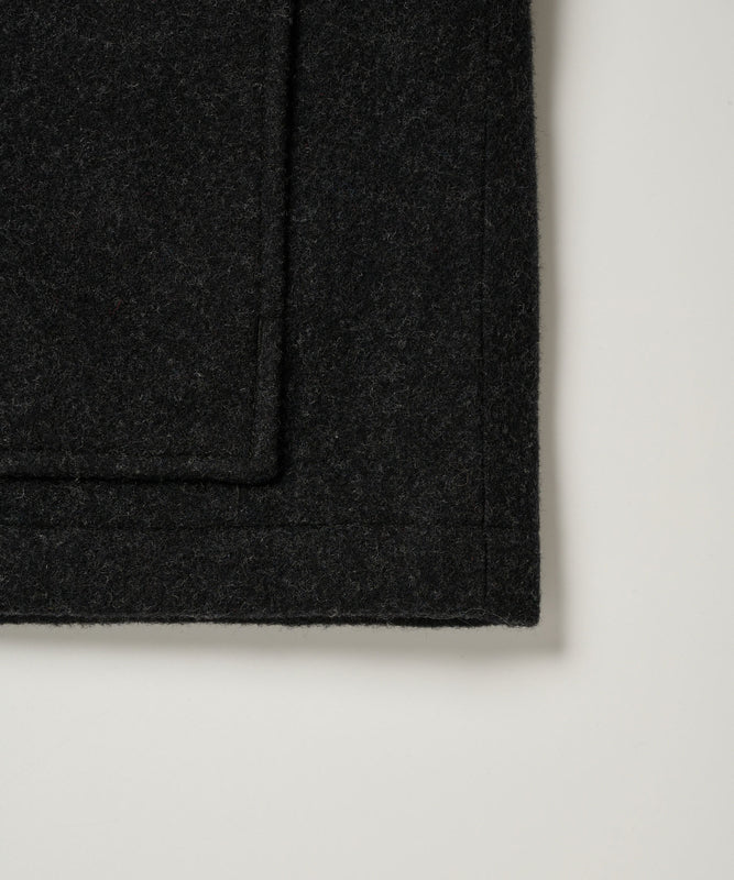【予約】men's FUDGE×Eddie Bauer / ウール マッキーノジャケット/BISHU WOOL MACKINAW SHORT JACKET