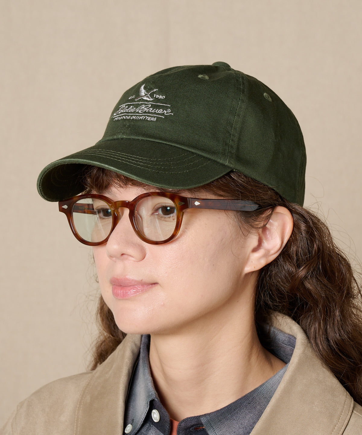 【通常配送】クラシックロゴツイルキャップ/CLASSIC LOGO TWILL CAP