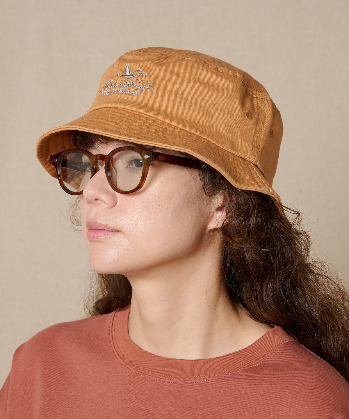 【通常配送】クラシックロゴツイルバケットハット/CLASSIC LOGO TWILL BUCKET HAT