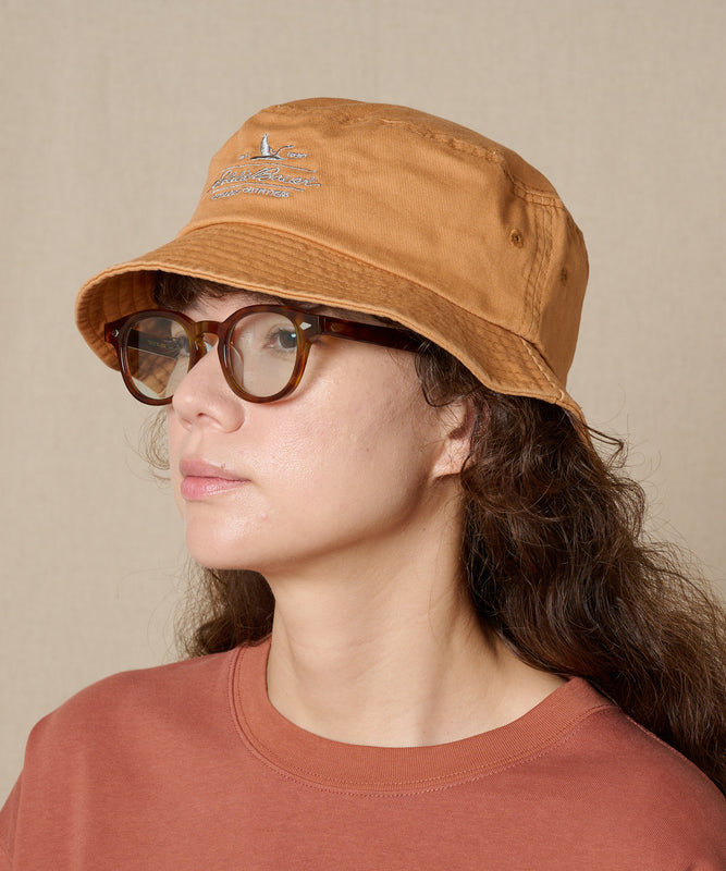 【通常配送】クラシックロゴツイルバケットハット/CLASSIC LOGO TWILL BUCKET HAT