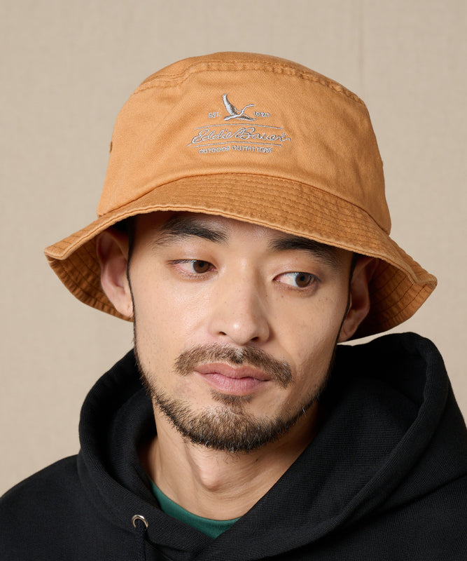 【通常配送】クラシックロゴツイルバケットハット/CLASSIC LOGO TWILL BUCKET HAT